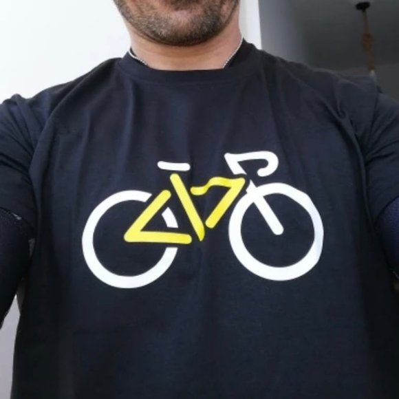 Bicycle Graphic Tee Design 100% Cotton - Picture 4 of 9